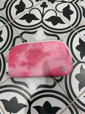 lululemon athletica Pink Tie-Dye Cosmetic Pouch